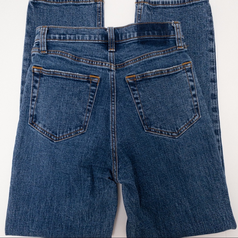 ABERCROMBIE & FITCH Ultra High Rise Ankle Straight Jeans Medium Wash Size 0 / 25 - Picture 7 of 9